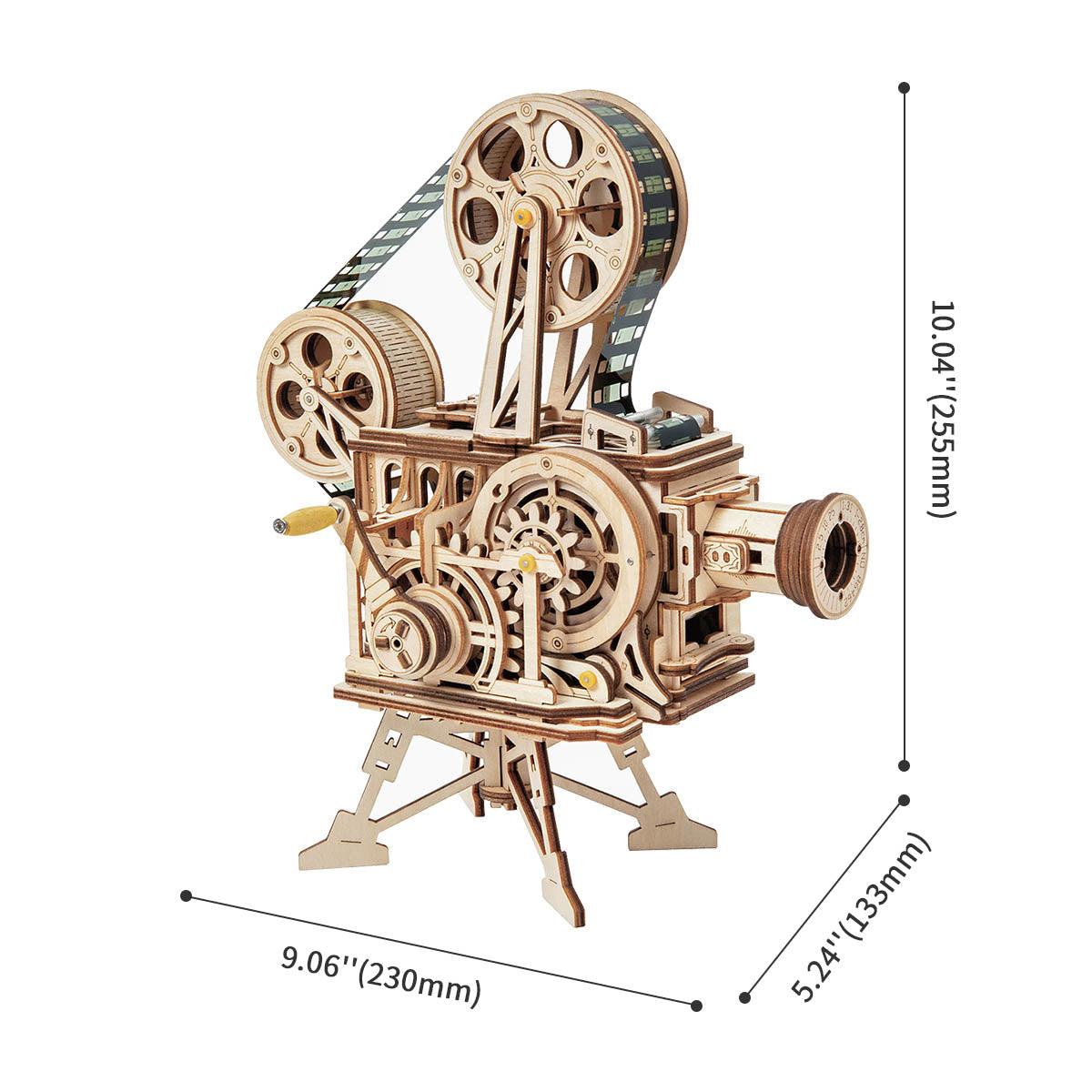 Desktrim™ | Vintage Vitascope - DIY Wooden Movie Projector