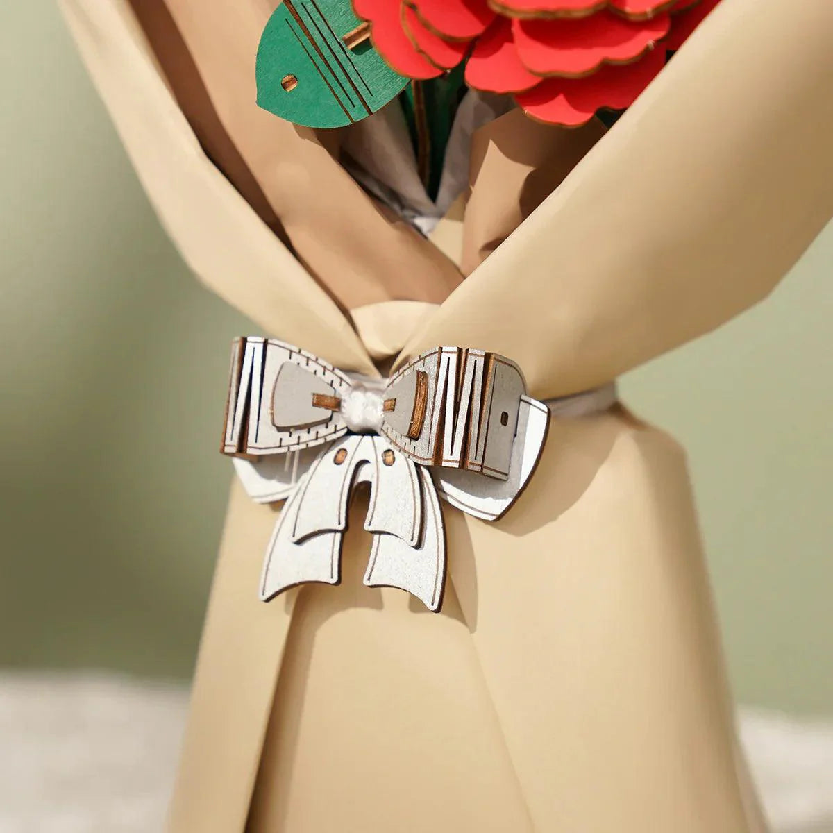Desktrim™ | Eternal Bloom 3D Wooden Puzzle Bouquet