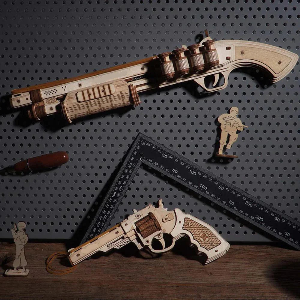 Desktrim™ | Legendary Wooden Toy Guns Collection - 3D Wooden Puzzle