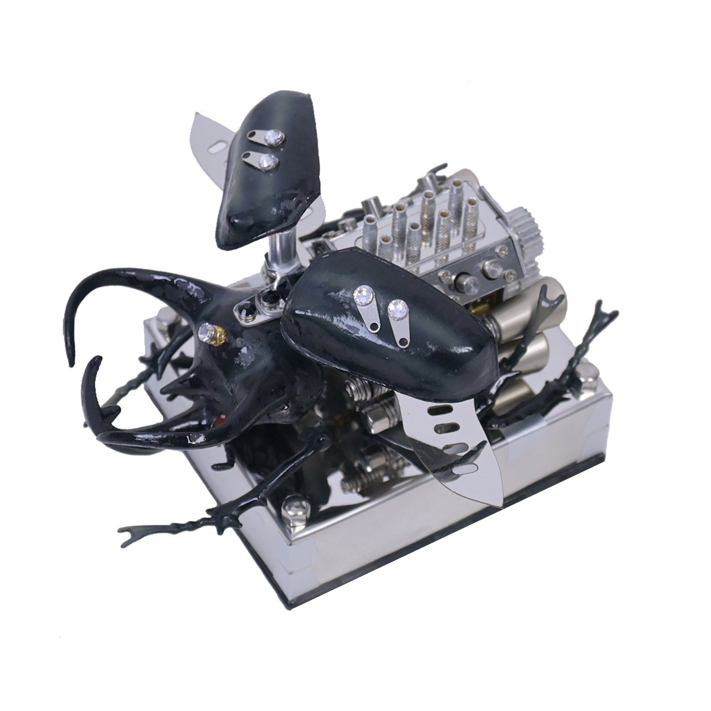 Desktrim™ | DIY V8 Engine Model Kit - Premium Metal Mechanical Beetle