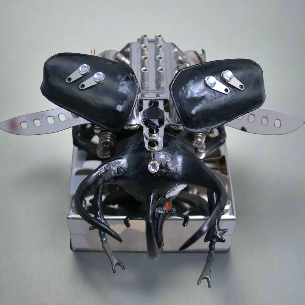 Desktrim™ | DIY V8 Engine Model Kit - Premium Metal Mechanical Beetle