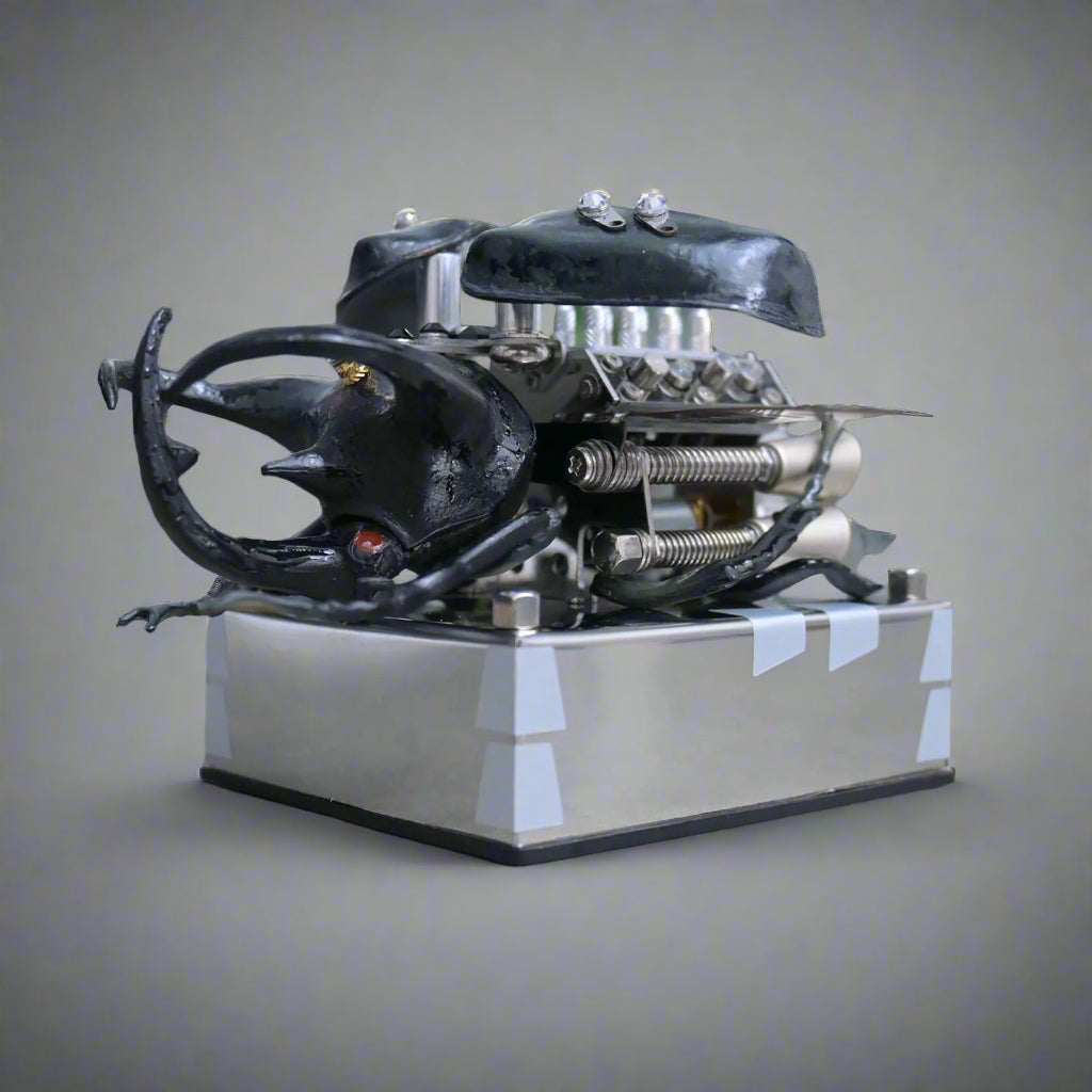 Desktrim™ | DIY V8 Engine Model Kit - Premium Metal Mechanical Beetle