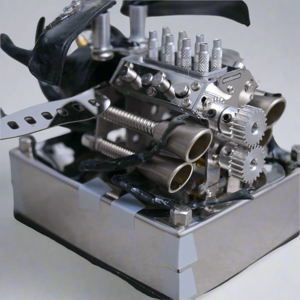 Desktrim™ | DIY V8 Engine Model Kit - Premium Metal Mechanical Beetle