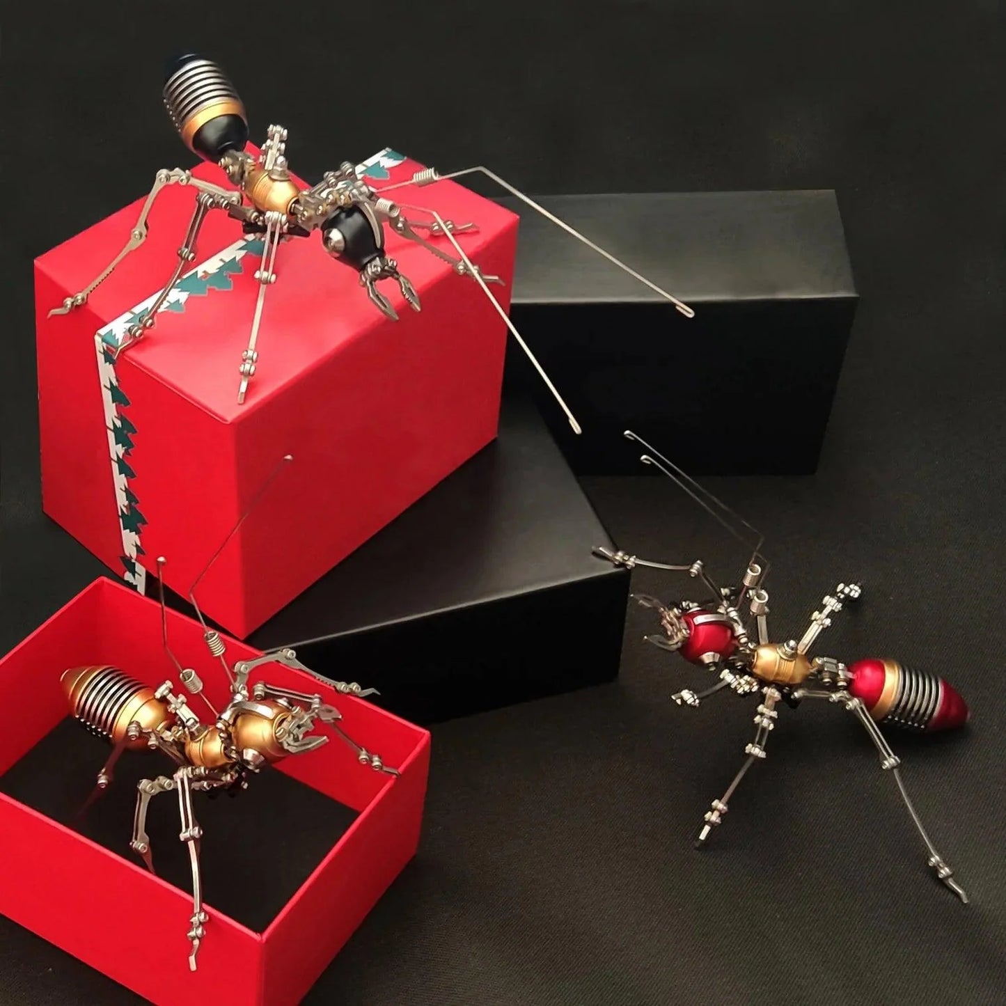 Desktrim™ | Mechanical Marvel Ant 3D Metal Puzzle Assembly Model Diy Kit