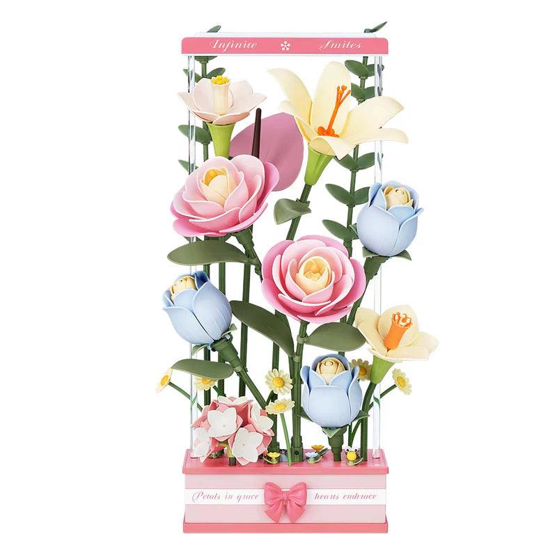 Desktrim™ | Botanical Motion Theater - A Living Bouquet Puzzle