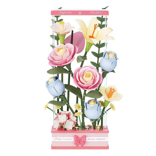 Desktrim™ | Botanical Motion Theater - A Living Bouquet Puzzle