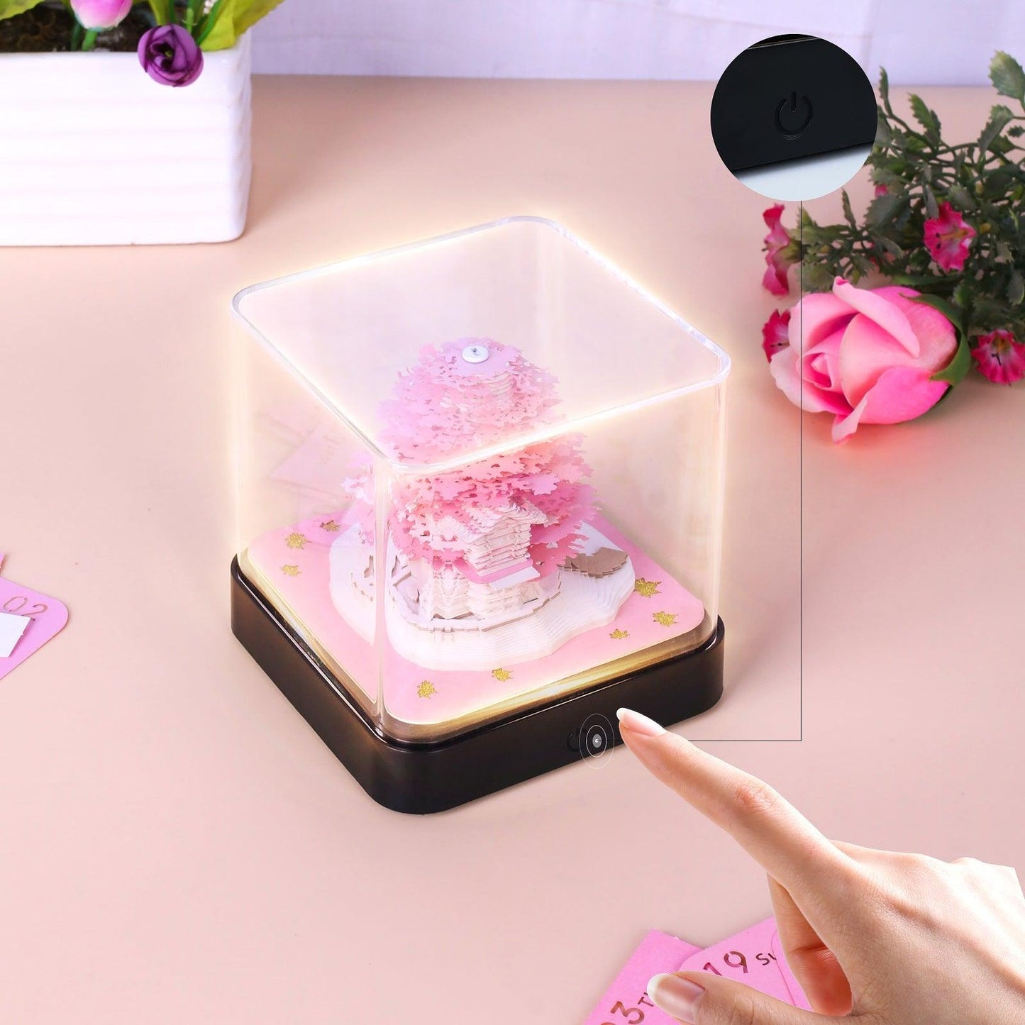 Desktrim™ | 3D Art Memo Pad & Calendar