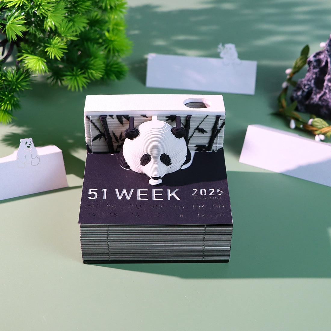Desktrim™ | 3D Art Memo Pad & Calendar