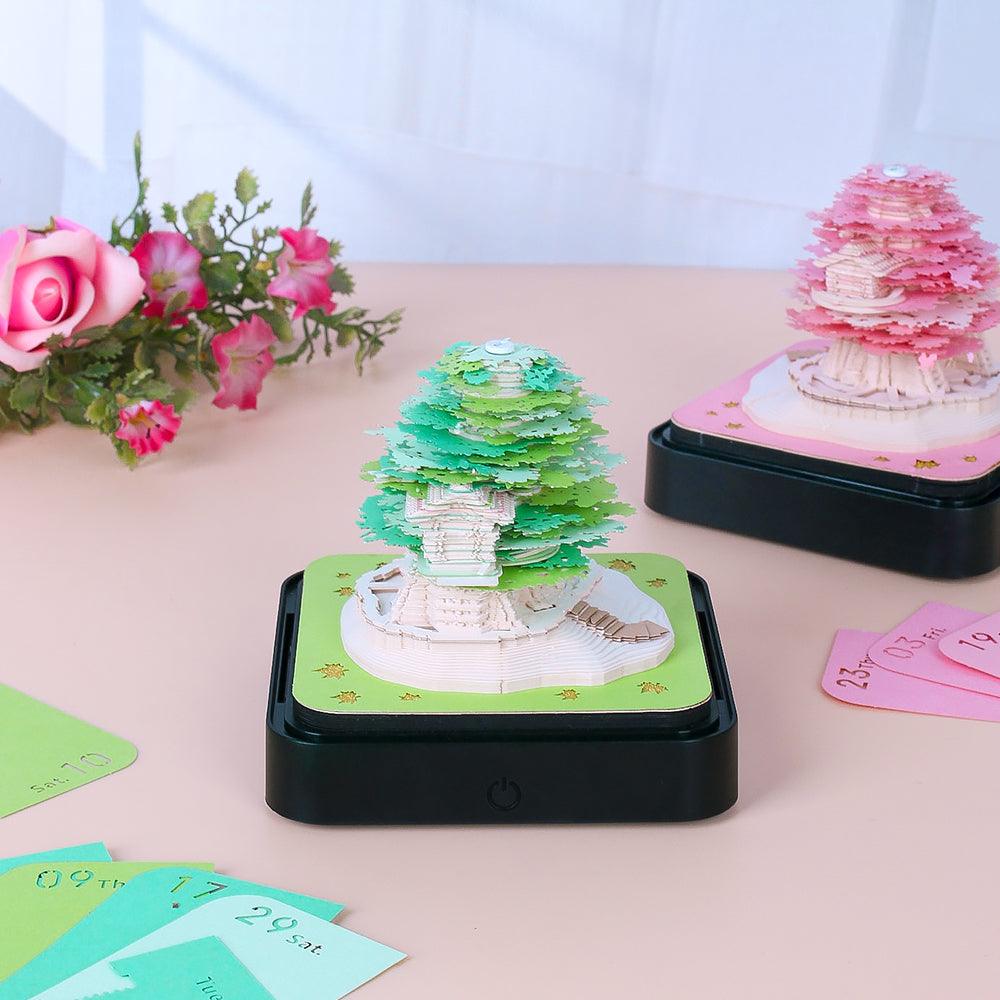 Desktrim™ | 3D Art Memo Pad & Calendar