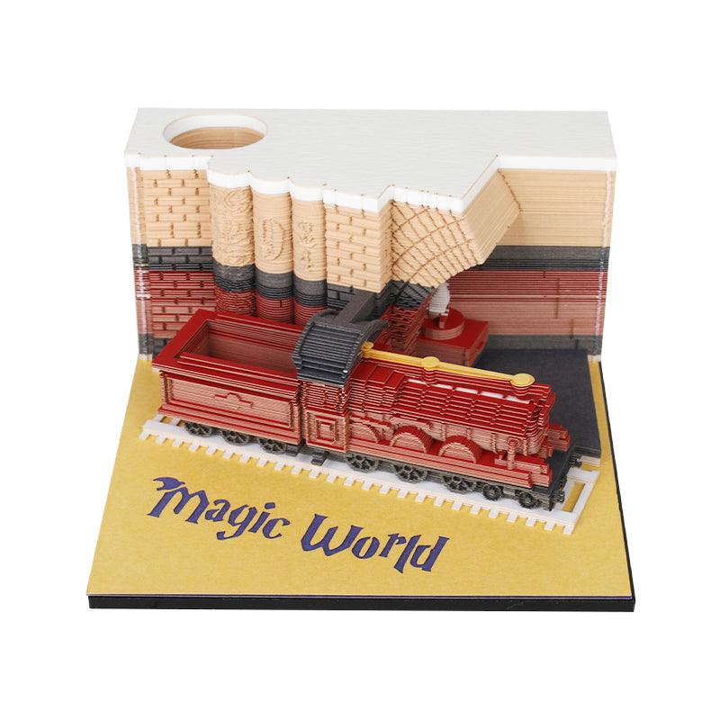 Desktrim™ | 3D Art Memo Pad & Calendar