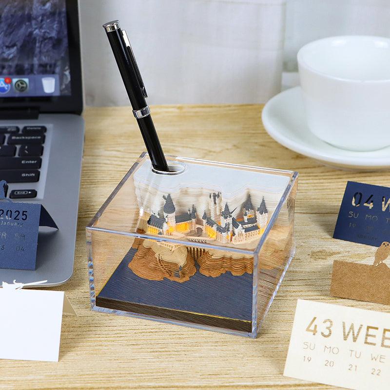 Desktrim™ | 3D Art Memo Pad & Calendar