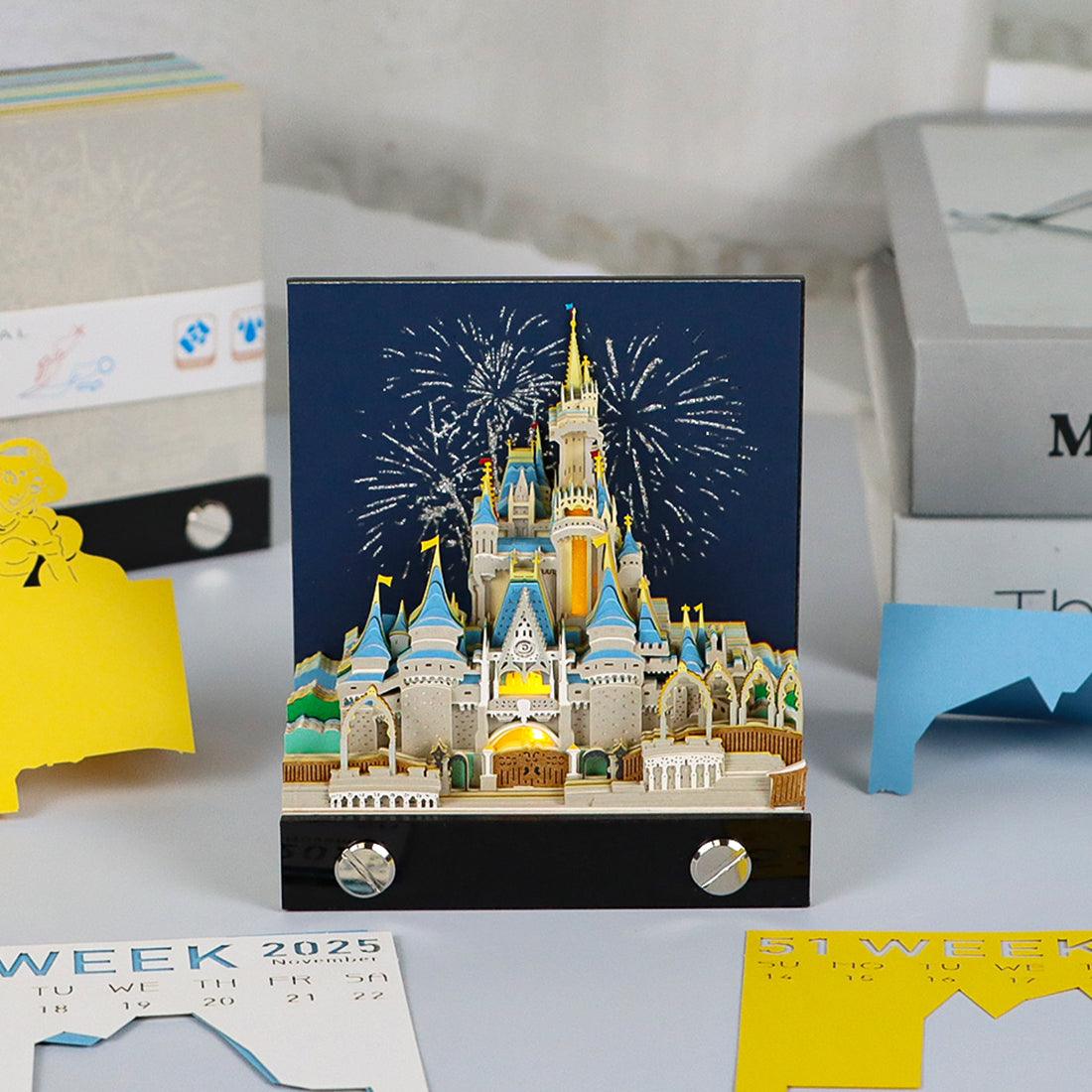 Desktrim™ | 3D Art Memo Pad & Calendar