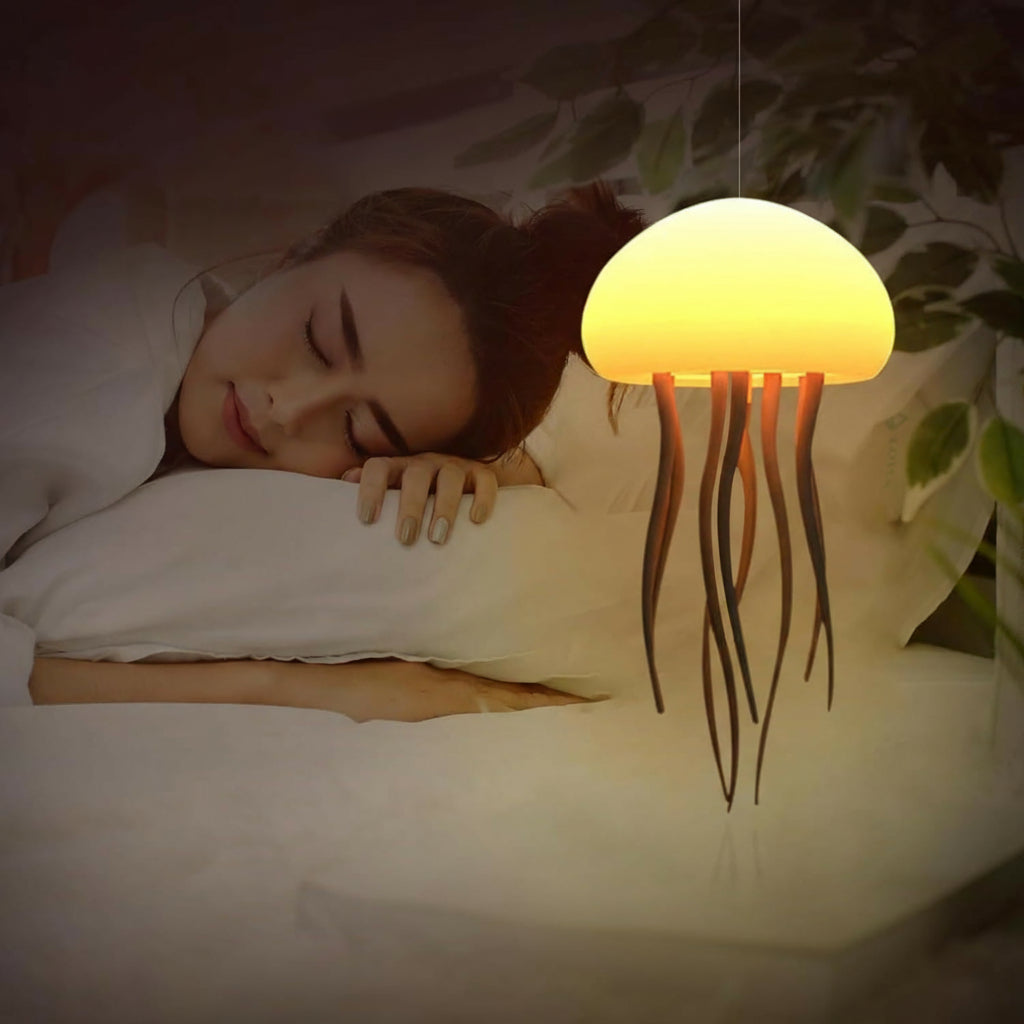 Desktrim™ | 7-Color Changing LED RGB Night Light Jellyfish Lamp with Sound Activation