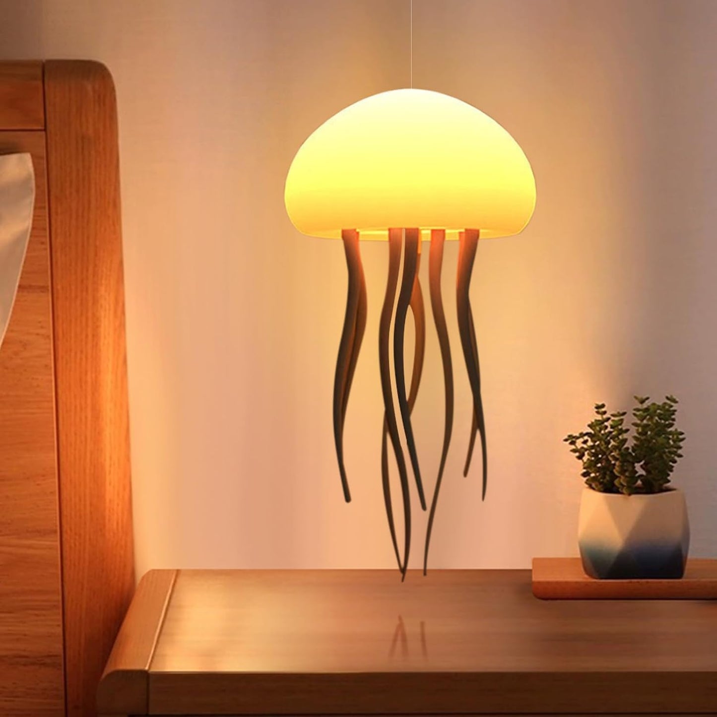 Desktrim™ | 7-Color Changing LED RGB Night Light Jellyfish Lamp with Sound Activation