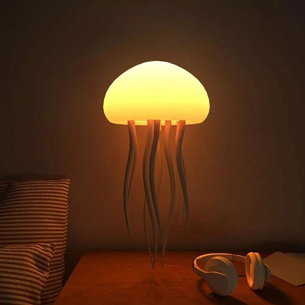 Desktrim™ | 7-Color Changing LED RGB Night Light Jellyfish Lamp with Sound Activation
