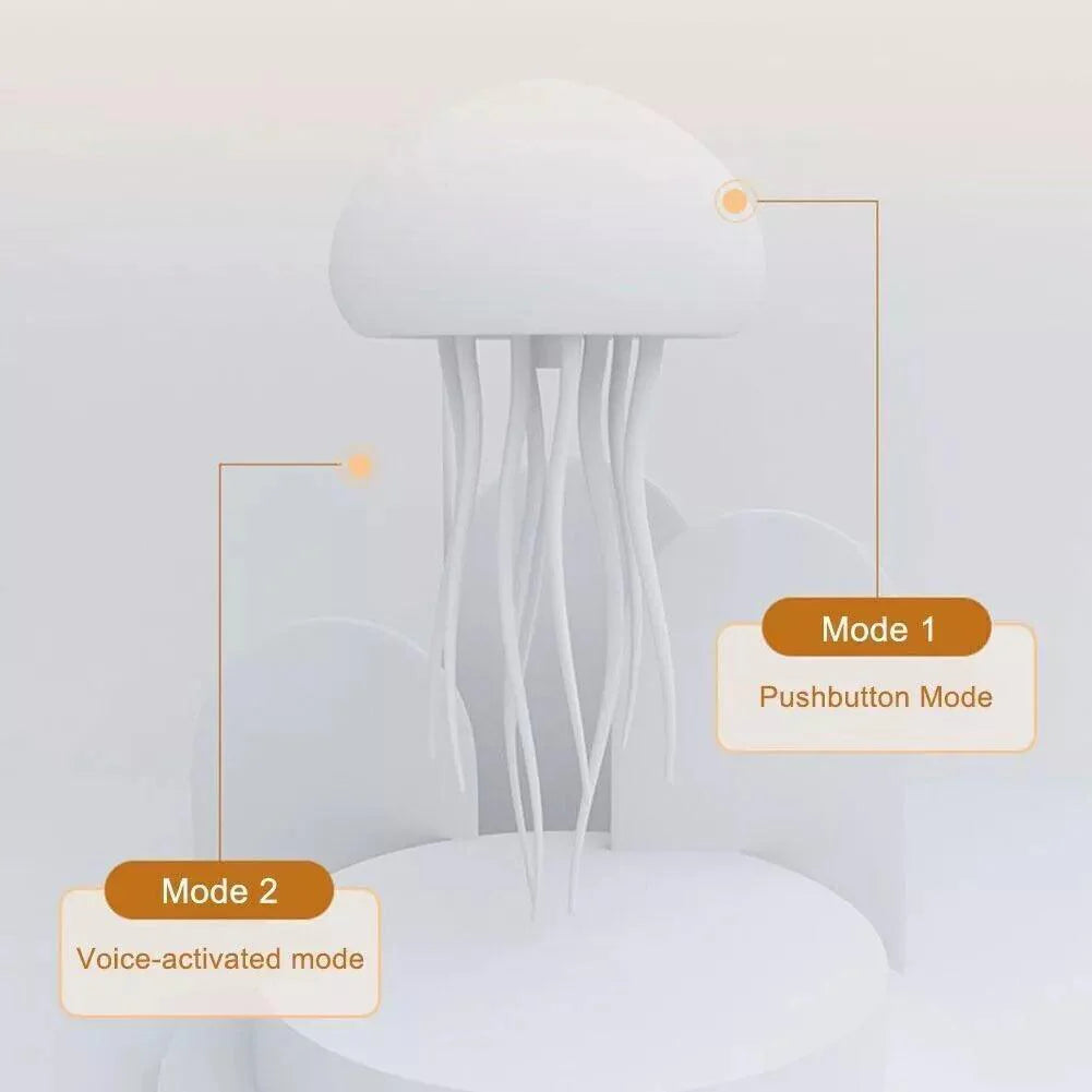 Desktrim™ | 7-Color Changing LED RGB Night Light Jellyfish Lamp with Sound Activation