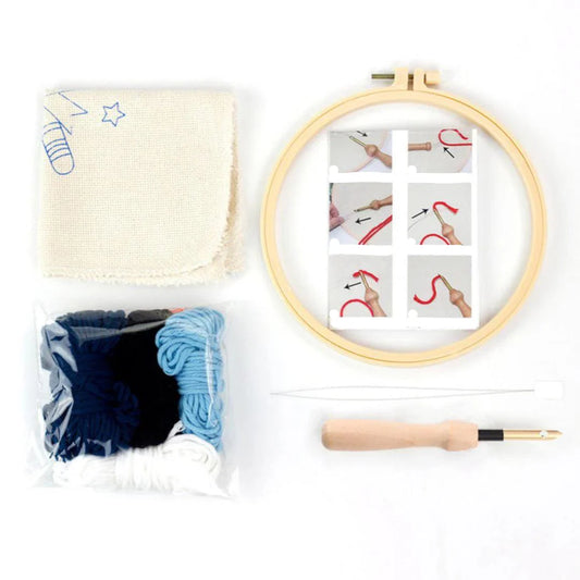 Desktrim™ | Customizable Punch Needle Embroidery Kit