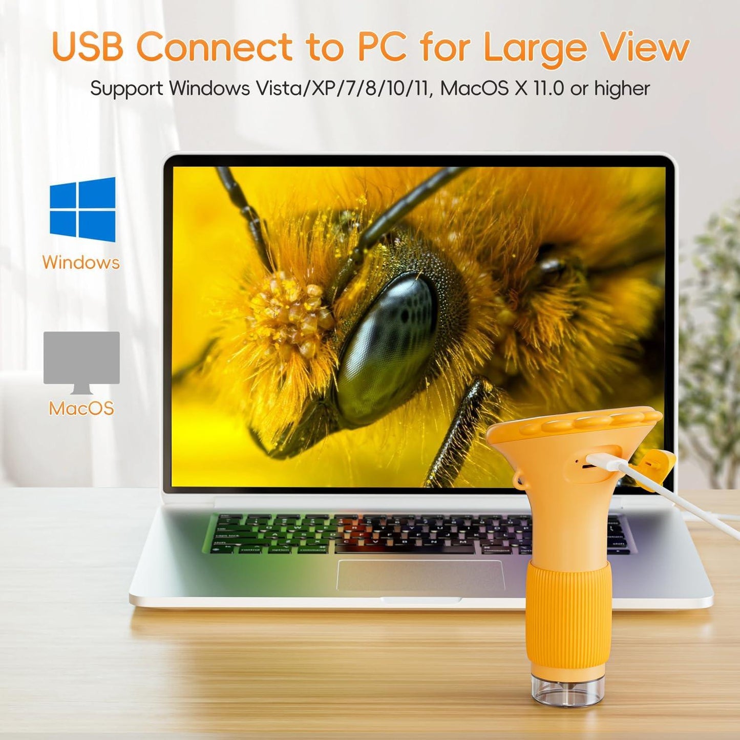 Desktrim™ | Micro Explorer Pro 1000X Digital Microscope