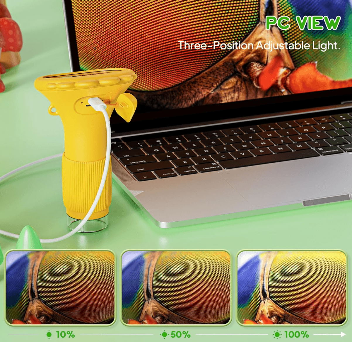 Desktrim™ | Micro Explorer Pro 1000X Digital Microscope