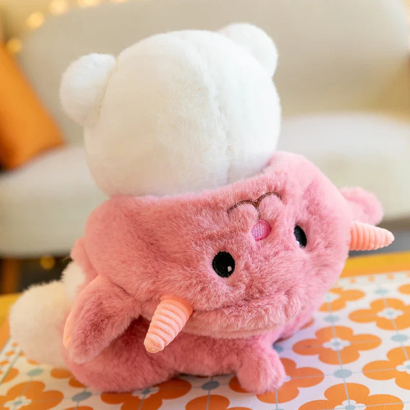 Cute Soft Teddy Bear Plush Toy with Removable Hoodie - Adorable Stuffed Animal Gift