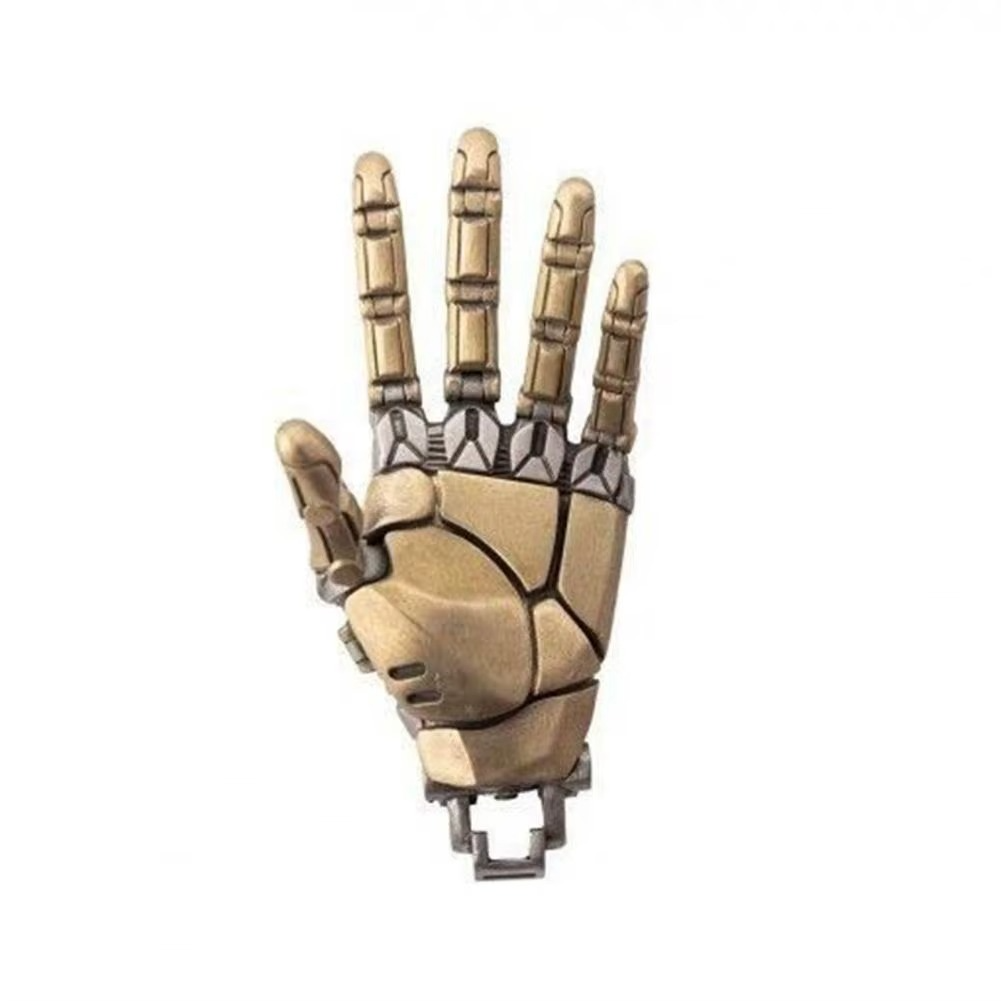 Desktrim™ | Cybernetic Hand Pendant - Articulated Steampunk Jewelry with Movable Joints