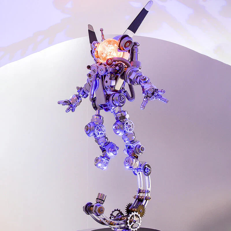 Desktrim™ | COSMIC GUARDIAN 3D Metal Astronaut Rabbit Model Kit