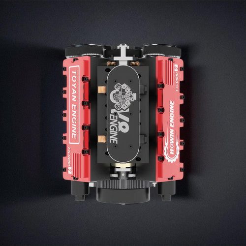 Desktrim™ | DIY 1/10 V8 Engine Model 28cc Gasoline Engine Kit FS-V800G