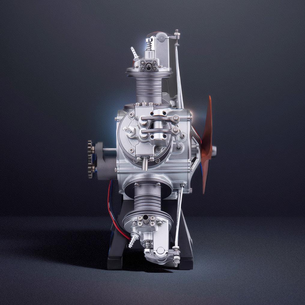 Desktrim™ | DIY 1/6 Full Metal 5 Cylinder Radial Engine Model Kit