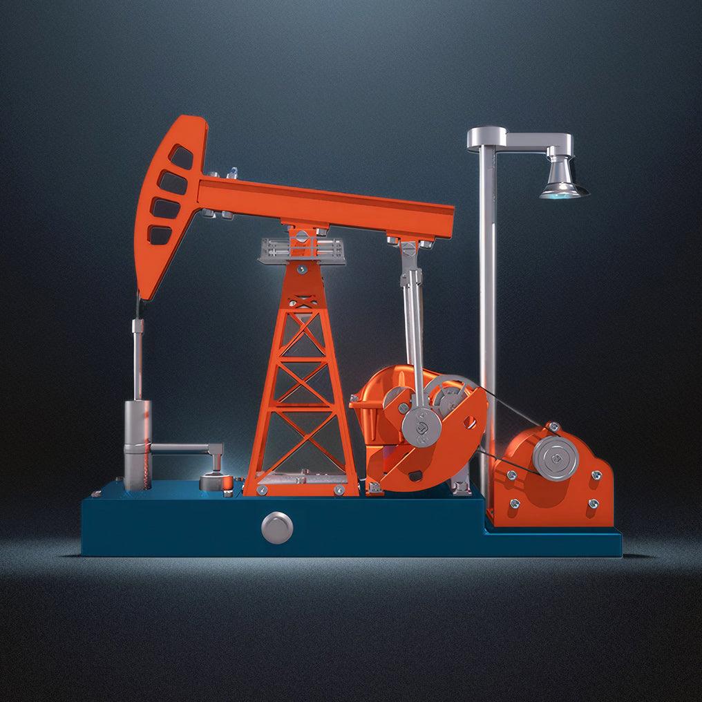 Desktrim™ | DIY Educational 3D Metal Oilfield Working Equipment with Pumping Unit that Works