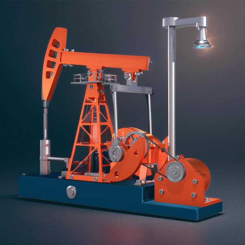 Desktrim™ | DIY Educational 3D Metal Oilfield Working Equipment with Pumping Unit that Works