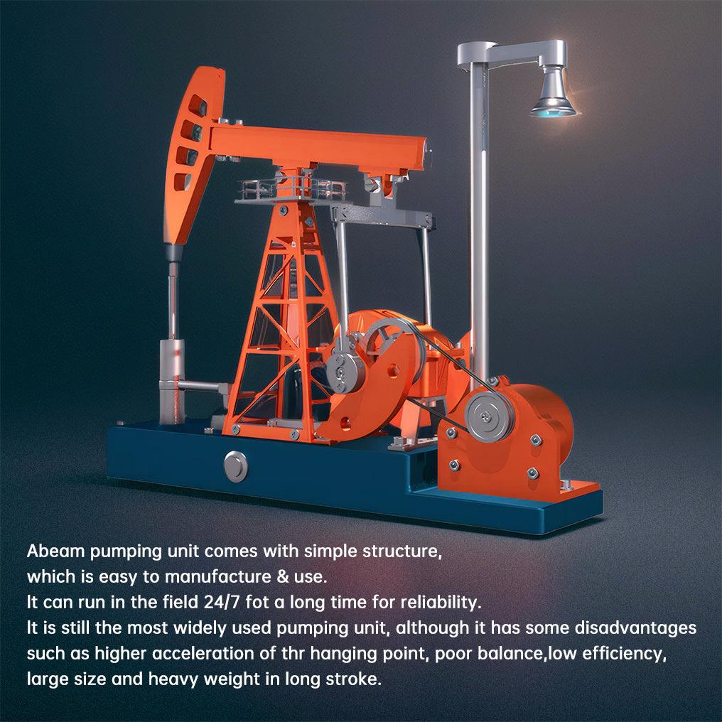 Desktrim™ | DIY Educational 3D Metal Oilfield Working Equipment with Pumping Unit that Works