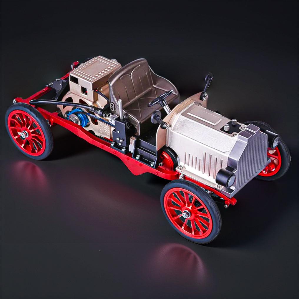 Desktrim™ | DIY Educational Metal Mechanical Classic Car Mini Electric Single-cylinder Engine Assembly Kit