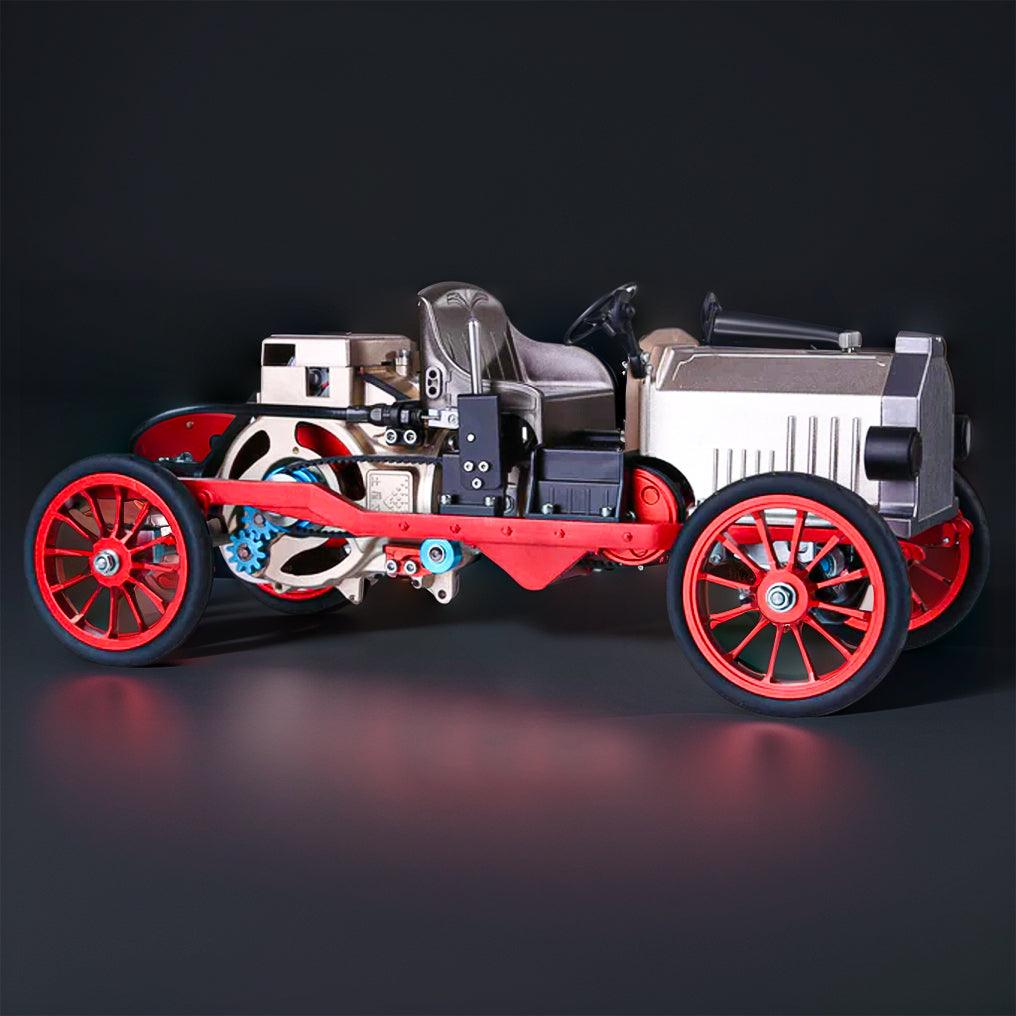 Desktrim™ | DIY Educational Metal Mechanical Classic Car Mini Electric Single-cylinder Engine Assembly Kit