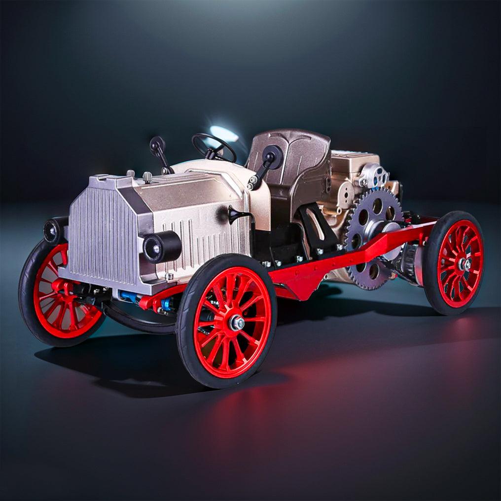 Desktrim™ | DIY Educational Metal Mechanical Classic Car Mini Electric Single-cylinder Engine Assembly Kit