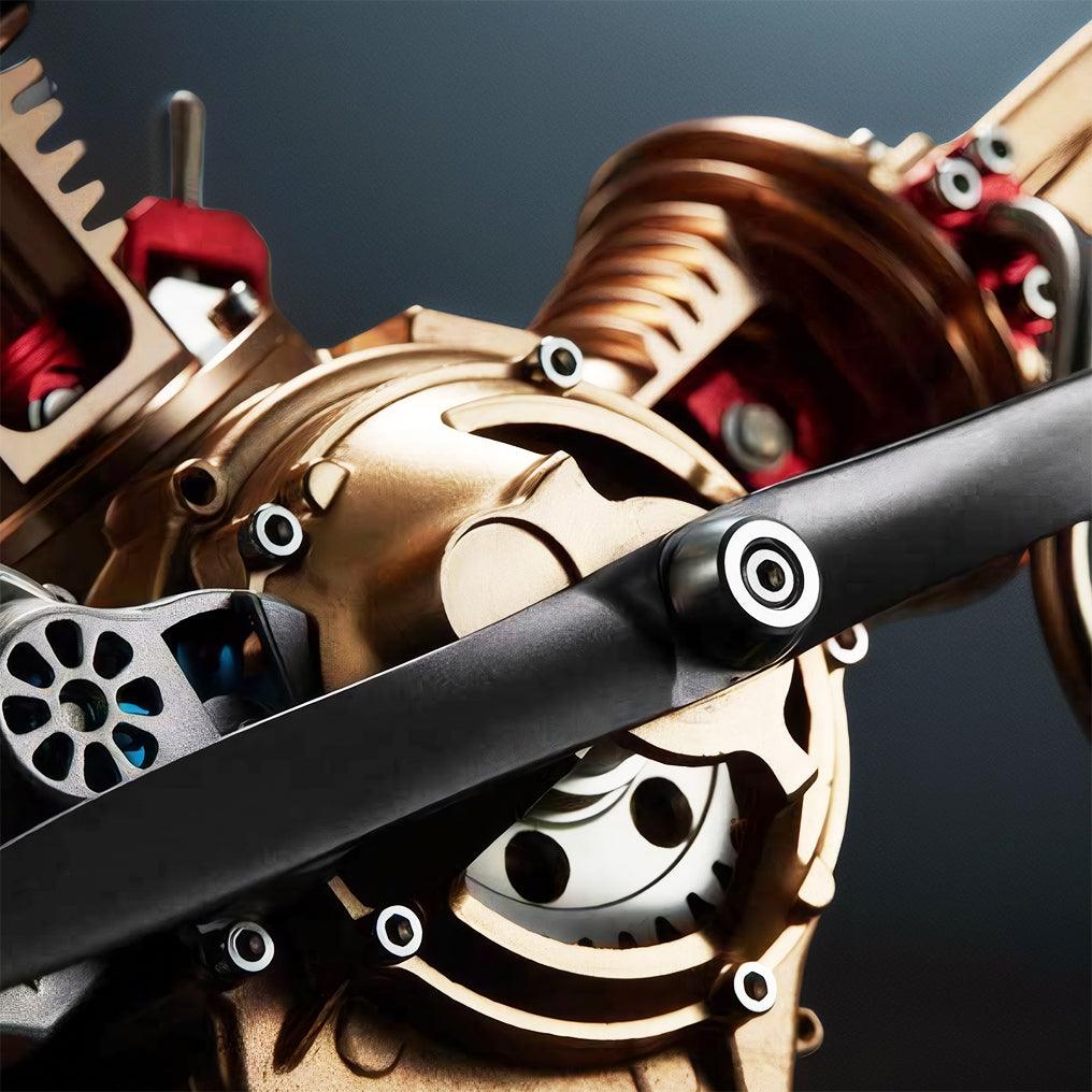 Desktrim™ | DIY Full Metal V2 Car Engine Assembly Kit that Work