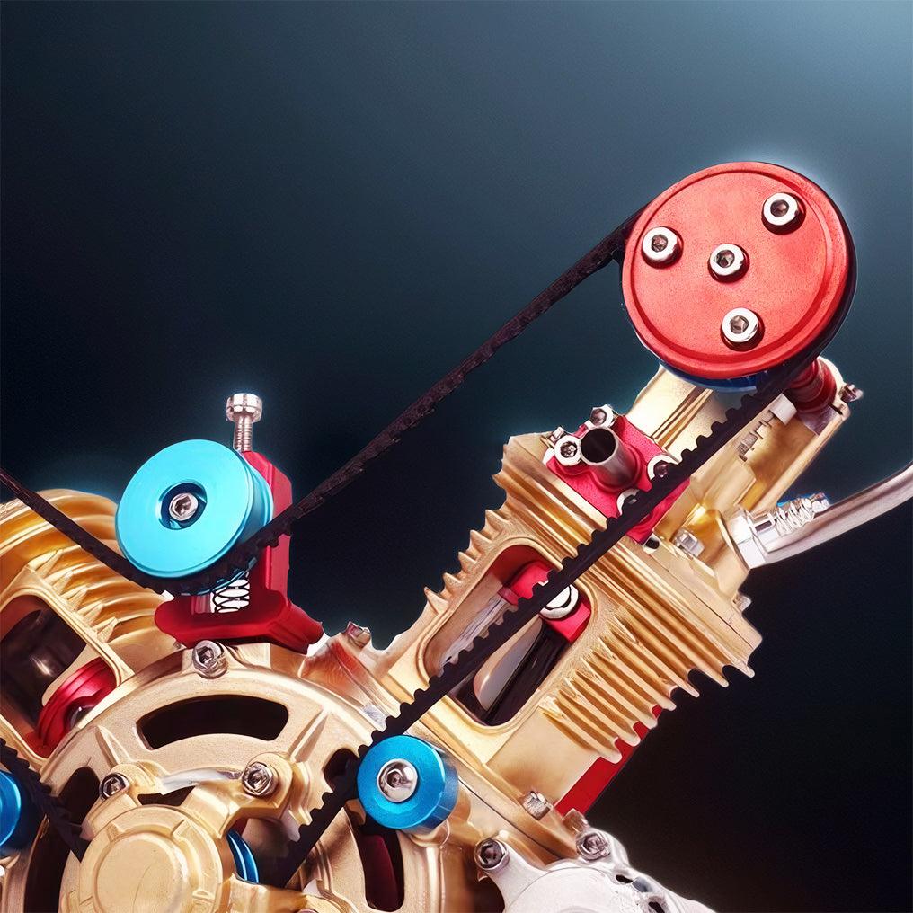 Desktrim™ | DIY Full Metal V2 Car Engine Assembly Kit that Work