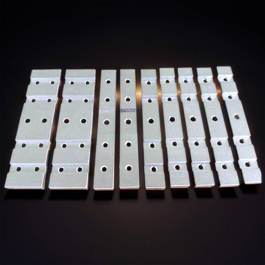 Desktrim™ | DIY Metal Rail Track Accessory for Steam Train Assembly Engine