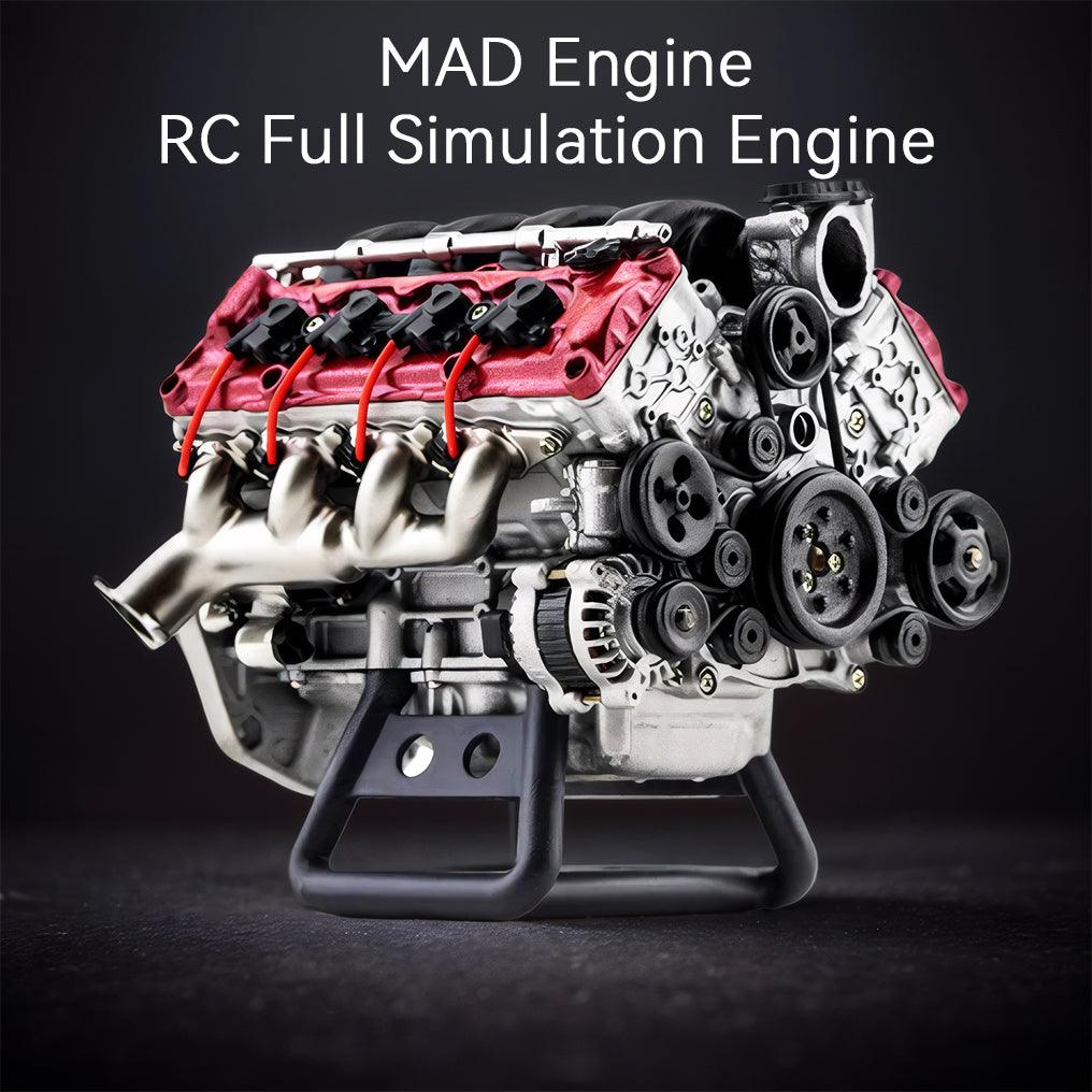 Desktrim™ | DIY Mini Motor V8 Engine RC Performance V8 Engine