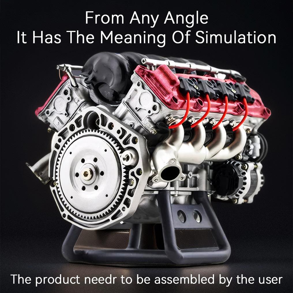 Desktrim™ | DIY Mini Motor V8 Engine RC Performance V8 Engine
