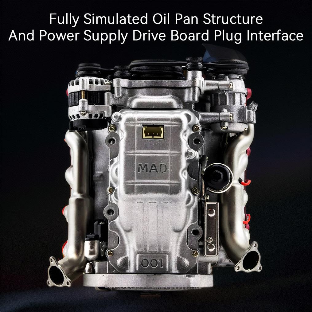 Desktrim™ | DIY Mini Motor V8 Engine RC Performance V8 Engine