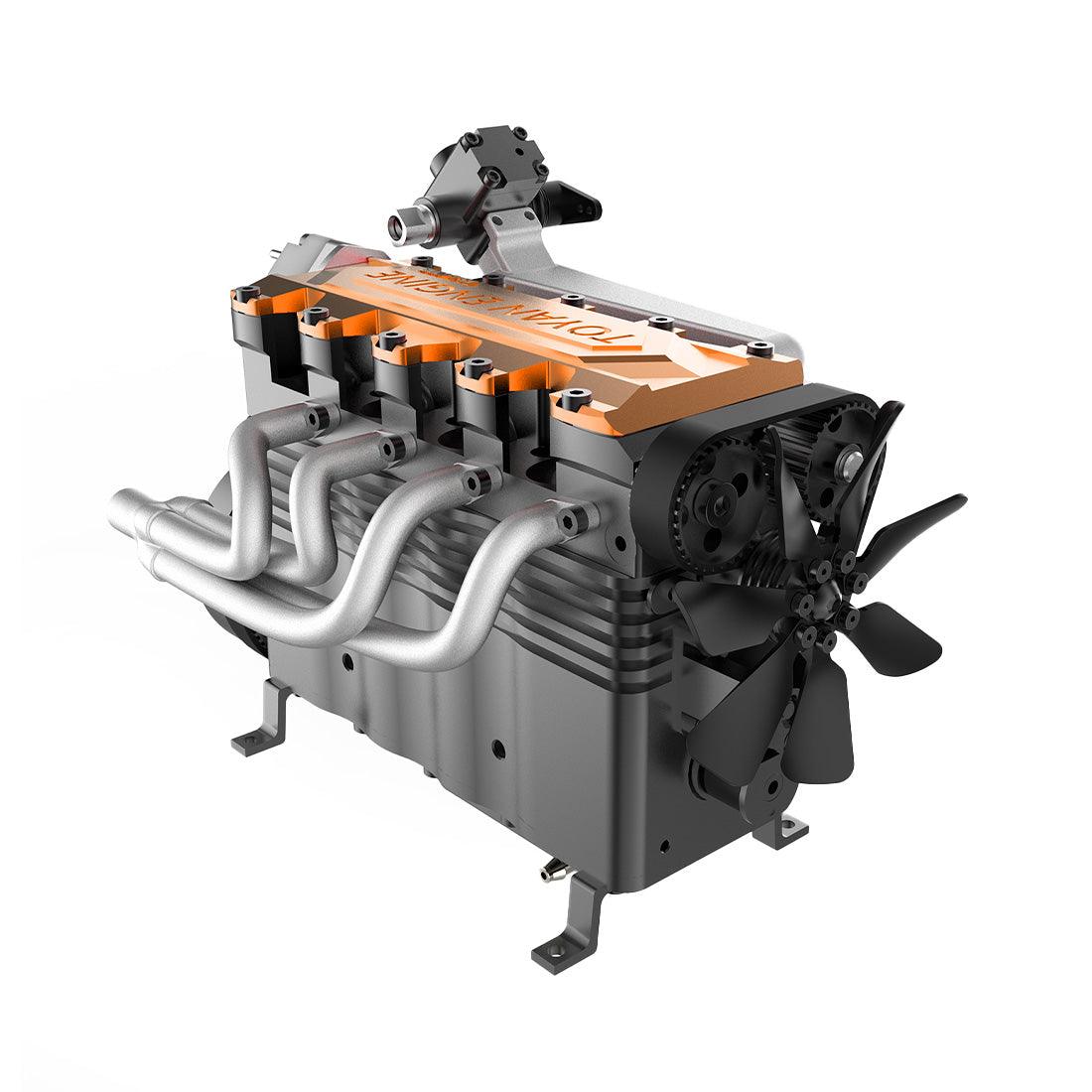 Desktrim™ | DIY OHC L4 Engine 14CC Gasoline Water-cooled Engine Model Kit FS-L400BGC