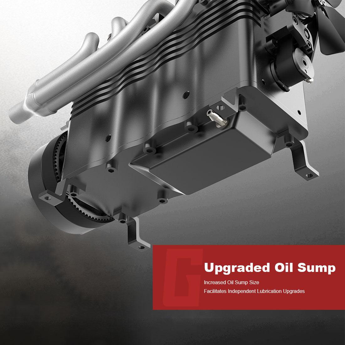 Desktrim™ | DIY OHC L4 Engine 14CC Gasoline Water-cooled Engine Model Kit FS-L400BGC