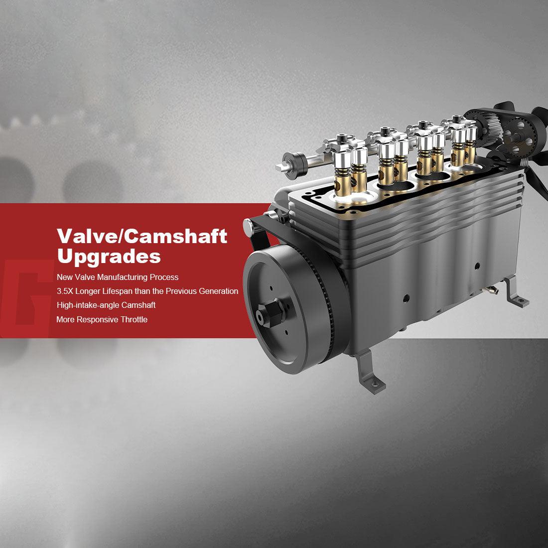 Desktrim™ | DIY OHC L4 Engine 14CC Gasoline Water-cooled Engine Model Kit FS-L400BGC
