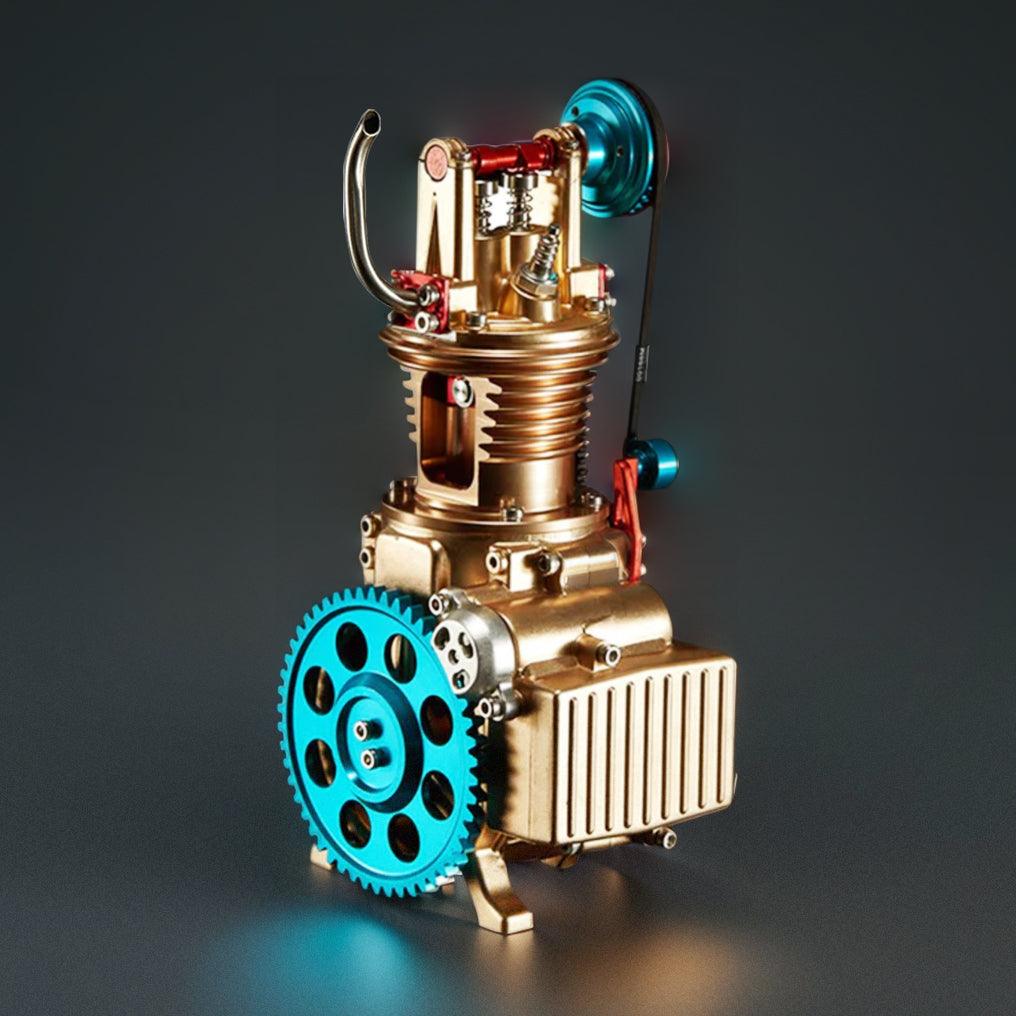 Desktrim™ | DIY Single-cylinder Car Engine Assembly Kit Build Kit Gift Toy for Collection