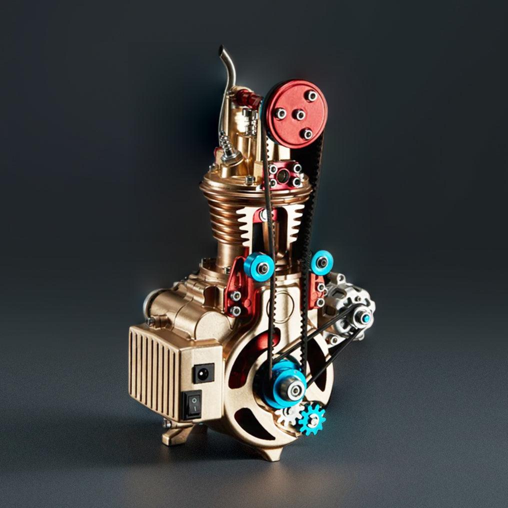 Desktrim™ | DIY Single-cylinder Car Engine Assembly Kit Build Kit Gift Toy for Collection