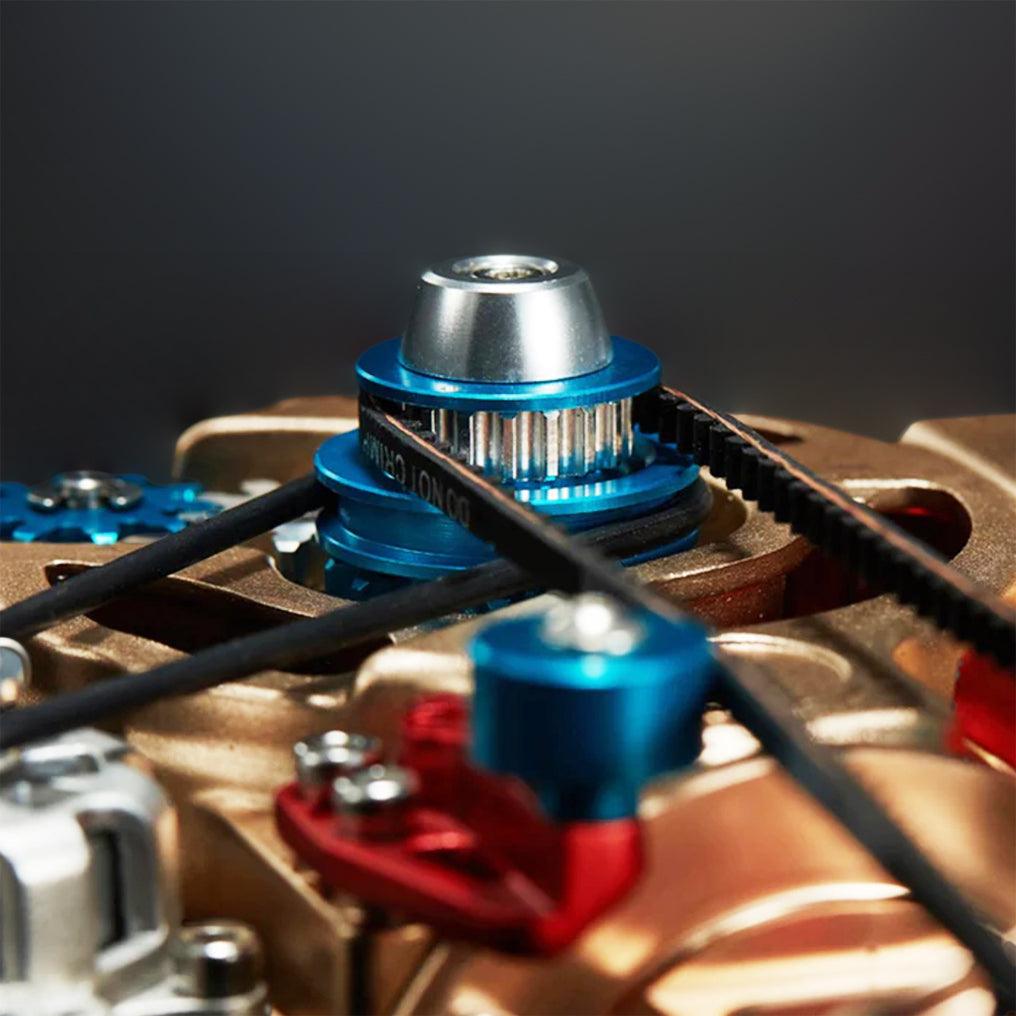 Desktrim™ | DIY Single-cylinder Car Engine Assembly Kit Build Kit Gift Toy for Collection