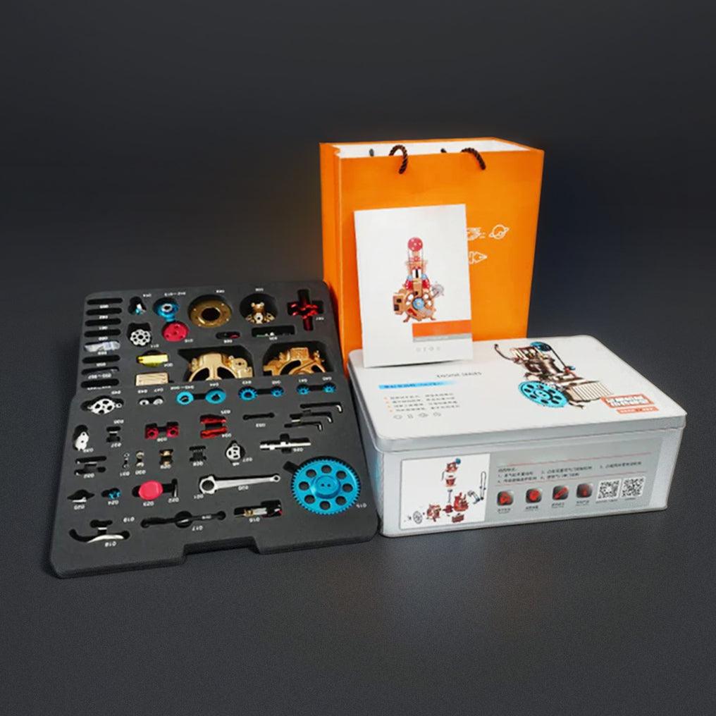 Desktrim™ | DIY Single-cylinder Car Engine Assembly Kit Build Kit Gift Toy for Collection