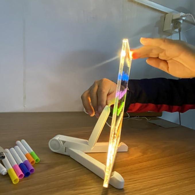 Desktrim™ | Personalized LED Erasable Acrylic Lamp for Kids