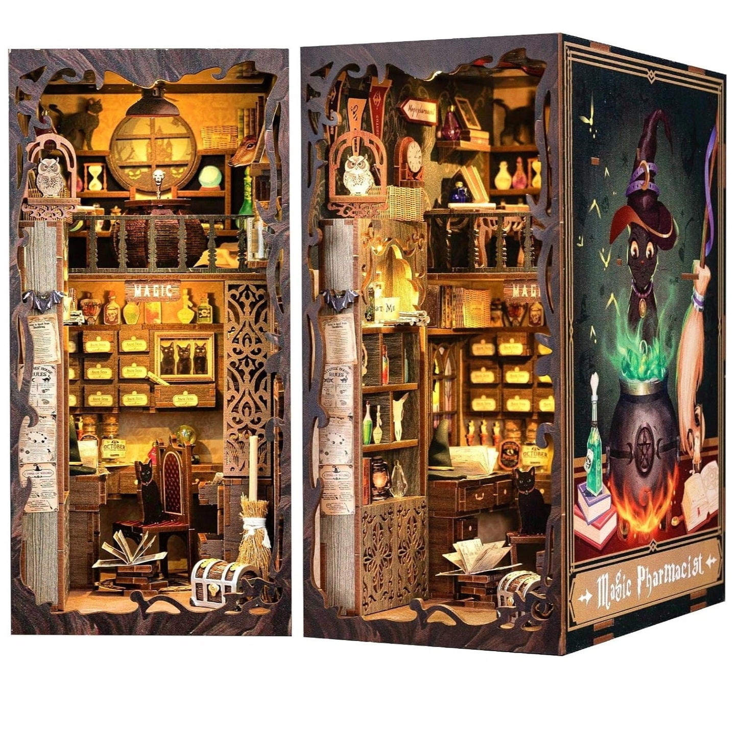 Desktrim™ | Diy Book Nook Shelf - Magic Pharmacist