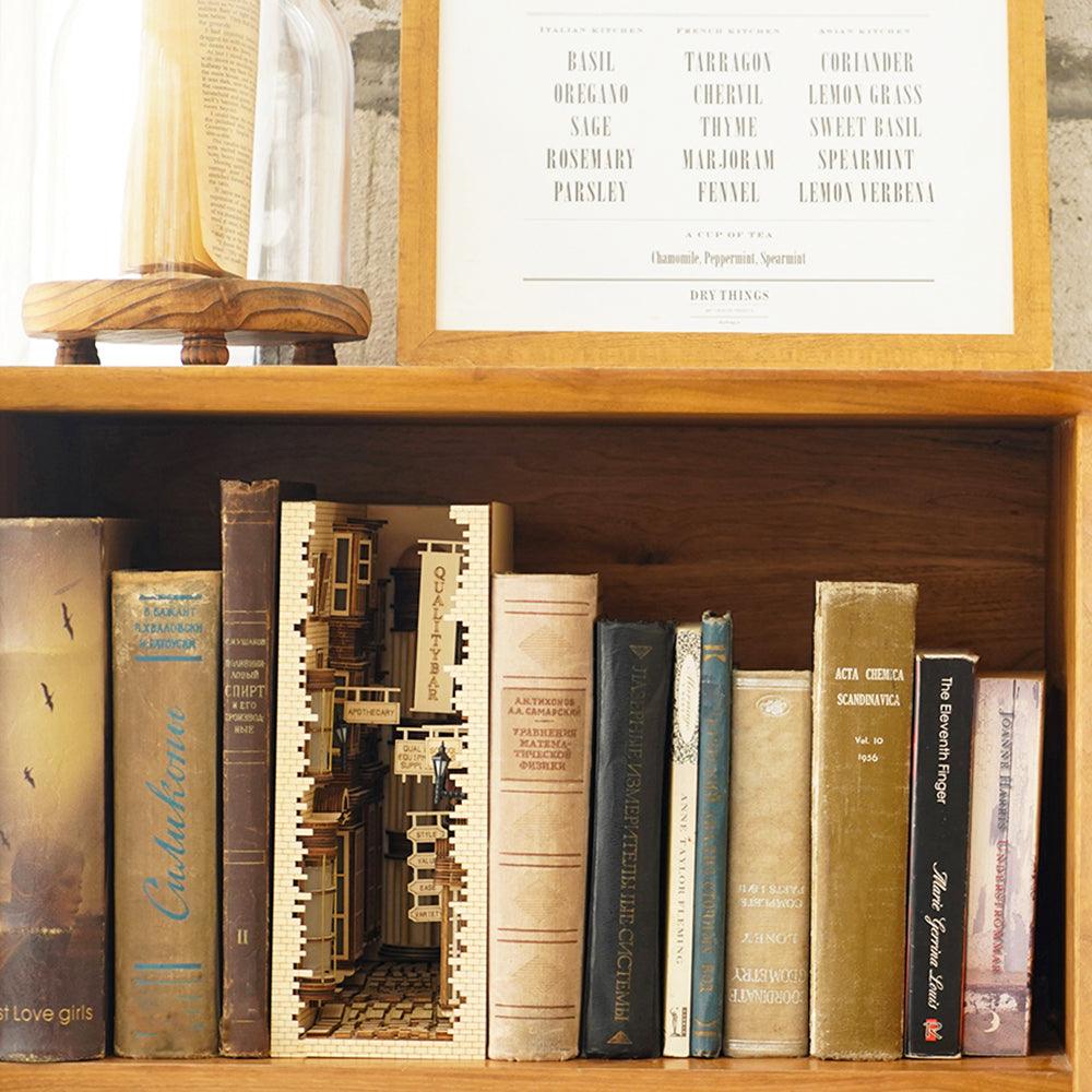 Desktrim™ | Diy Book Nook Shelf - Ancient Street